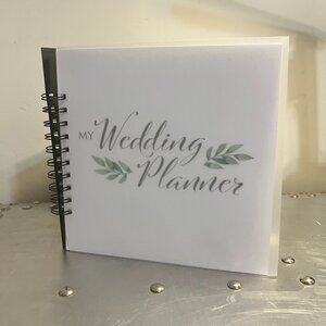 My Wedding Planner Spiral Notebook W/ Premade Pages - The Ring Boxes - For Bride